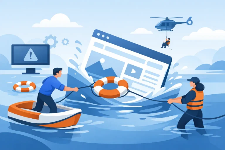 When You Need a Website Rescue Service