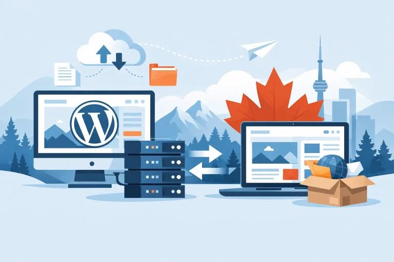 WordPress Site Migration Service Canada